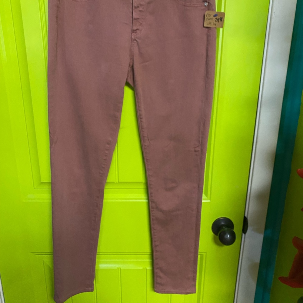 AG Adriano Goldschmied Women's Skinny Jeans in Pink
